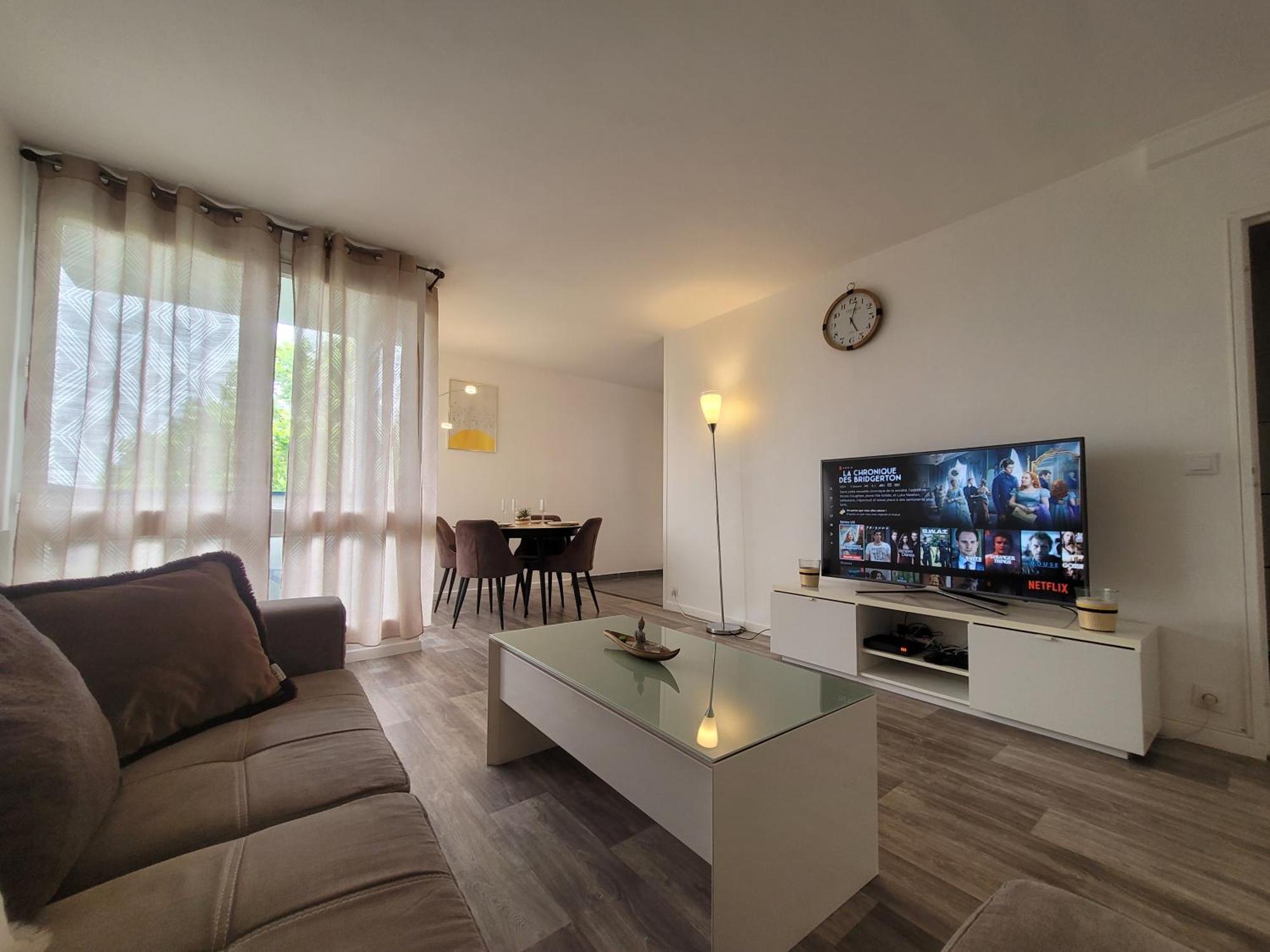 Parisian Retreat Pour 5 Personnes - 12 Min De Paris - Proche Gare Apartamento Deuil-la-Barre Exterior foto